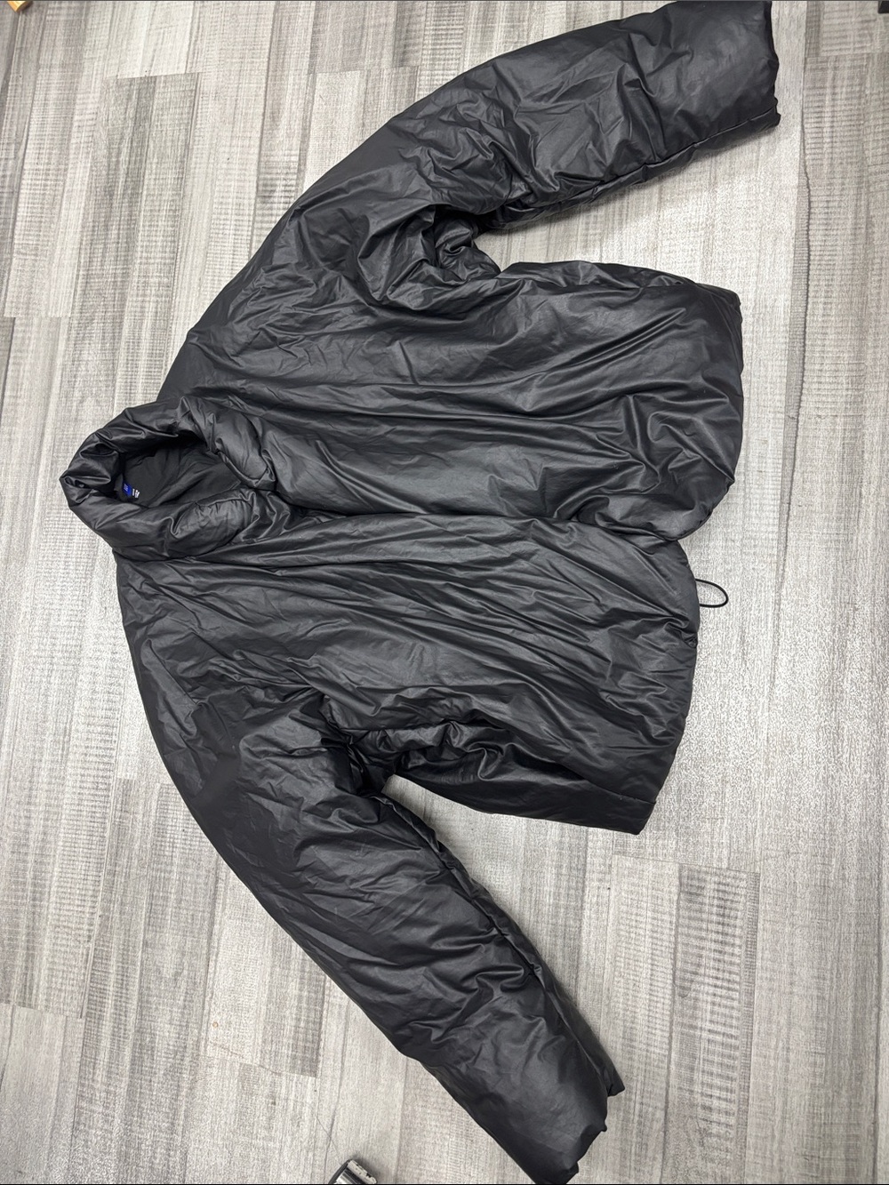 Yeezy Black Oversized Puffer Jacket